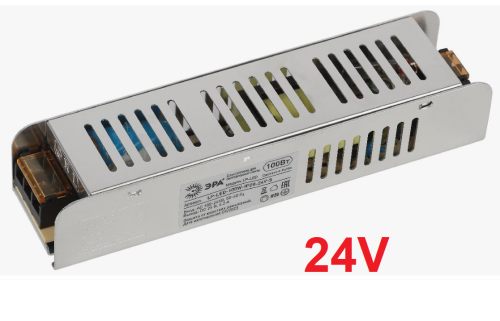 Блок питания 100Вт-24V 188х46х35мм ЭРА 61130