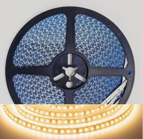 Лента ZigZag (змейка) для неона 2.0.1 кратность реза 1 диод 7,2Вт 12V 120LED 3000К теплый белый