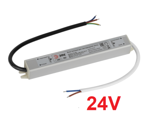 Блок питания WP 40 Вт-24V LP-LED 40W-IP67-24V-S 172х22х20 61143 ЭРА