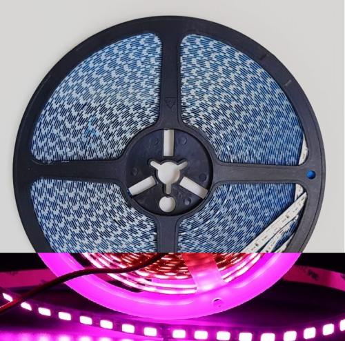 Лента ZigZag (змейка) для неона 2.0.1 кратность реза 1 диод 7,2Вт. 12V 120LED розовый