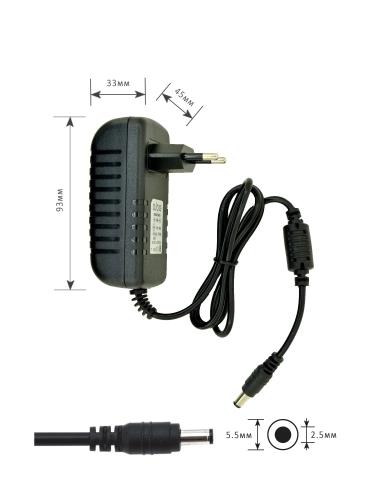 Адаптер питания 36Вт 24V Ecola (на вилке)