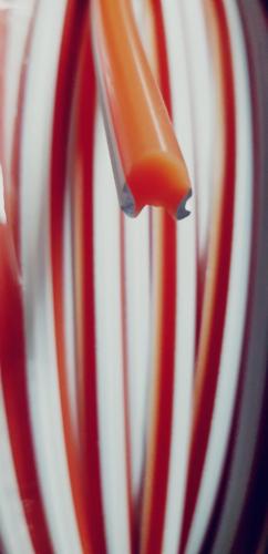 Силиконовый шнур экран для неона 2.0 IP40 6мм оранжевый