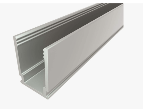 Профиль для гибкого неона сеч. 8х16мм 10х15х2000, 2м Алюминий не анодированный)