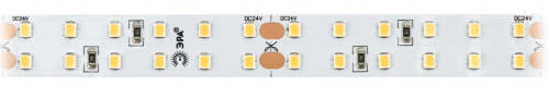 Светодиодная лента двухрядная LS2835-20-192-24-33-3000К-double-5m 20Вт 24В теплый белый ЭРА