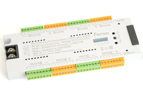Лестничный контроллер для светодиодной ленты 12/24V IP20 LD002 FERON