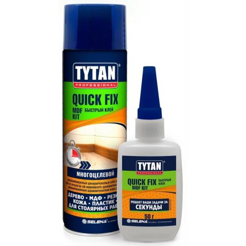 Цианоакрилатный клей для фиксации силиконового неона Tytan Professional, 50г, 2-х компонент.