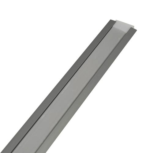 Профиль алюм. SP251GR встраиваемый, комплект с экраном и аксесс.22х6х2000мм,(2 метра) Серый анод