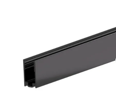 Профиль для гибкого неона, сеч. 6х12мм, Алюминий черный, 2м (цена за 1м) 