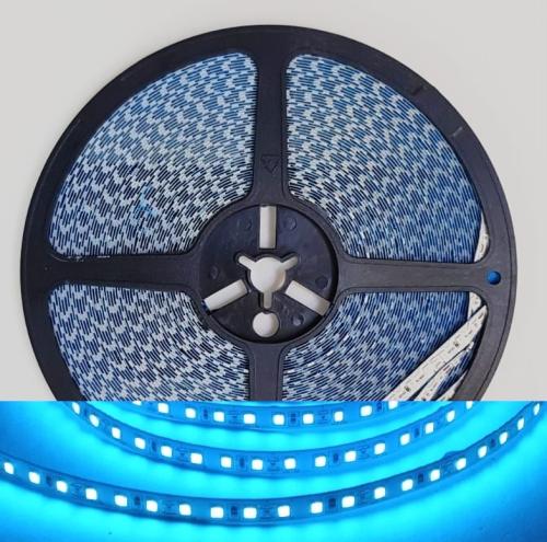 Лента ZigZag (змейка) для неона 2.0.1 кратность реза 1 диод 7,2Вт.12V 120LED ледяной синий