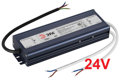 Блок питания WP 250W 24V ЭРА LP-LED 250W-IP67-24V-S slim 235х76х35мм супертонкий Б0061148