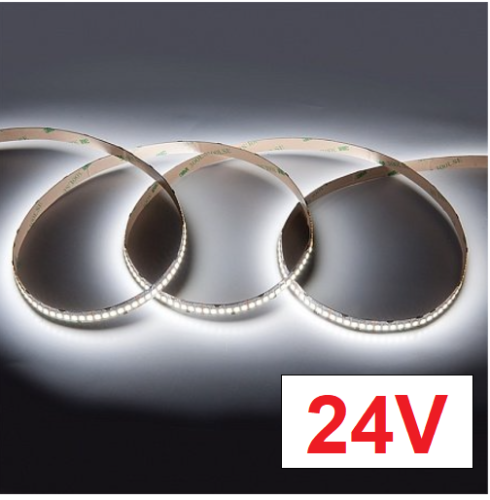 Светодиодная лента СЛТ 2835-240/м 22W/м холодный белый 6500K IP20 24V General