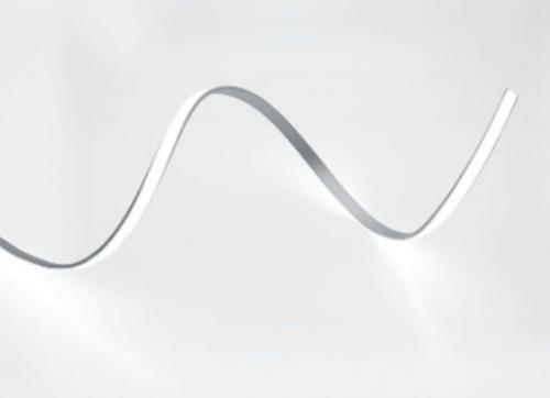 Профиль алюминиевый SP259 накладной гибкий, комплект с экраном 15х2000мм (2 метра) 2з, 4кр