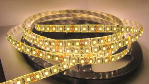 Светодиодная лента GLS-2835-120-9,6-12-IP65-PRO-3, 9,6Вт/м, 12В, 840Лм/м, SMD2835х120шт, IP65, 3000К, General, 501120