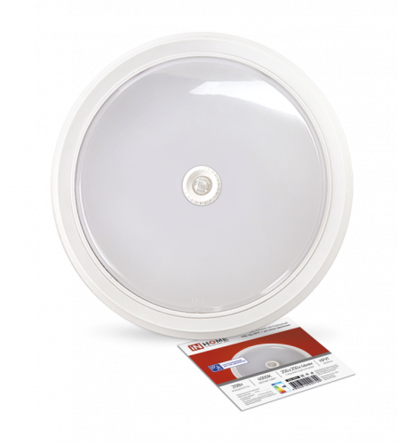 Светильник светодиодный СПБ-2Д-КРУГ 20Вт 230В 4000К 1400Лм 250мм с настраиваемым датчиком белый