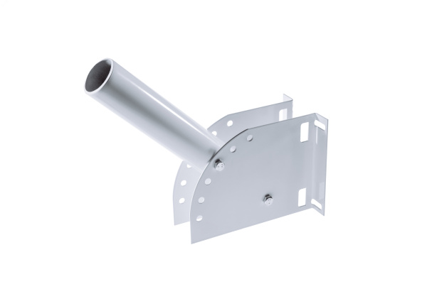 Кронштейн КР-2 под монтажную ленту регулируемый для уличного светильника 250мм d45мм