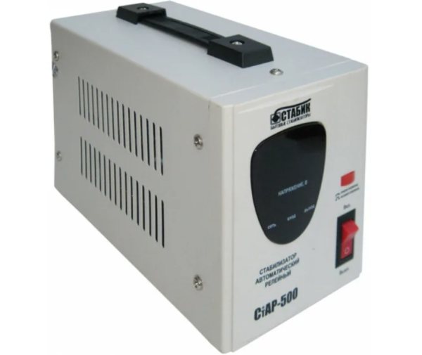 Стабилизатор напряжения релейный однофазный 3 кВА (серия СТАР) RUCELF