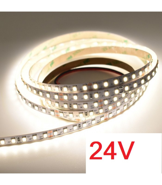 Светодиодная лента General 2835-120-IP20 9,6Вт/м 24V 4500К 2640Лм/м нейтр. белый