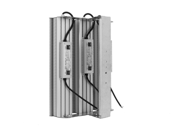 Светодиодный светильник VRN-PR60-300T-A50K67-L 5000К 52500Лм 300вт, 175Лм/вт, на лире, линза 60°