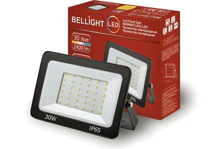 Низковольтный прожектор BL-LFL-2-30-12/24/36 slim/СДО 2-30-12/24/36 slim, 4500 К, 6500К 2400 Lm. IP65