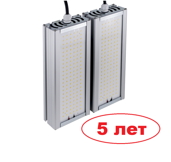 Светодиодный светильник VRN-UN-96D-G50K67-U 5000К 15360Лм 96вт