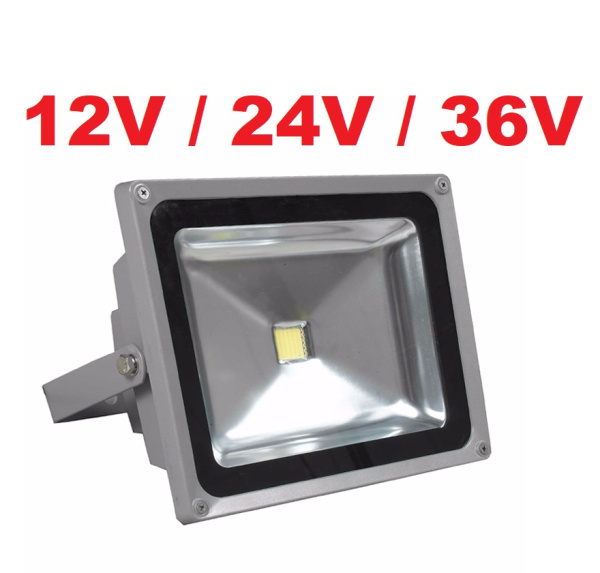 Низковольтный светодиодный прожектор УС-42/10W-12/24V/36V АС/DC 10Вт 6000-6500К 12V-36V