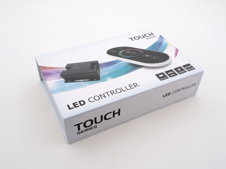 Контроллер RGB T3 RF 30А 360W/720W 12V/24V сенсорный ПДУ радио-пульт