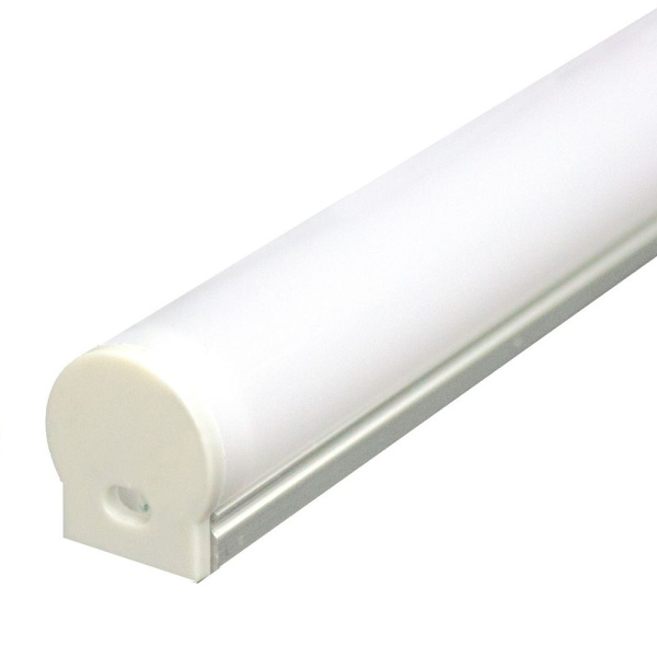 Комплект ПН-15-круг профиль алюминиевый с круглым экраном, заглуш, крепежи