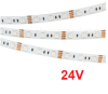 Лента RT 2-5000 24V RGB 2x (5060, 300 LED, LUX) (Arlight, 14.4 Вт/м, IP20)