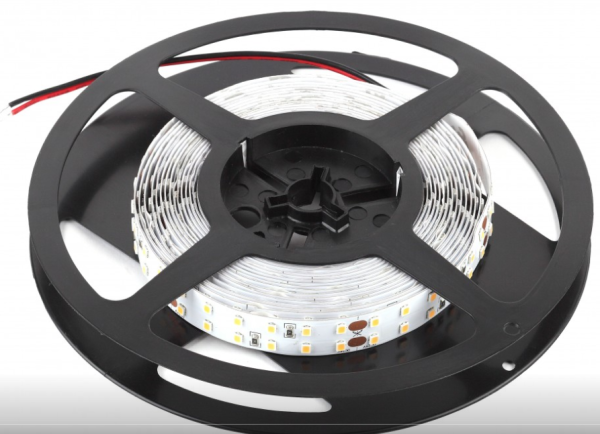 Светодиодная лента двухрядная LS2835-20-192-24-33-3000К-double-5m 20Вт 24В теплый белый ЭРА