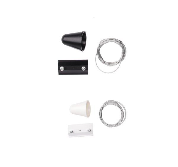 Подвес для подвесного шинопровода Artelamp  белый / черный