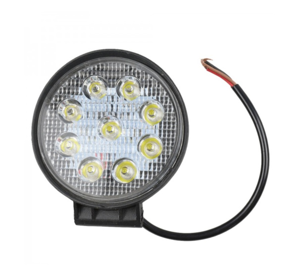 Светодиодная фара СДП-27К круг направленный свет 27Вт