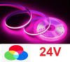 Cветодиодная лента Ecola RGB равномерного свечения  24V 14 Вт/м IP20, COB, 512 LED/м P2CM14ESB