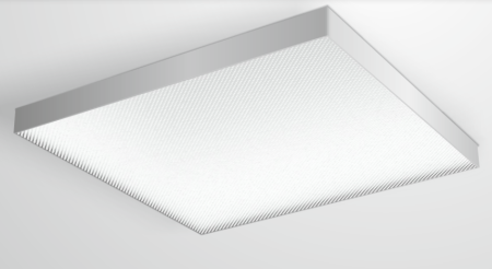 ABERLICHT светильник светодиодный 38W 4600lm 5000K 595x595x30 металл призма AC-40/120 PR NW 