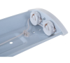 Светильник (корпус) под две LED-лампы Т8-1200, 1240x118x40мм, SVET ДПО 11-2х18-001 УХЛ4 SV0125-0006 (Витебск)