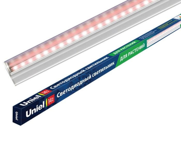 Uniel светодиодный фито светильник для растений 14W 17мкмоль/с