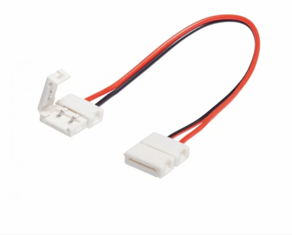Коннектор для светодиодной ленты 5050 10мм 2-конт. провод 15см