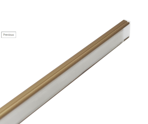 Комплект ПН6-Медь: профиль алюм. Медь анод. накладной, 6х15х2000мм, SP261СР