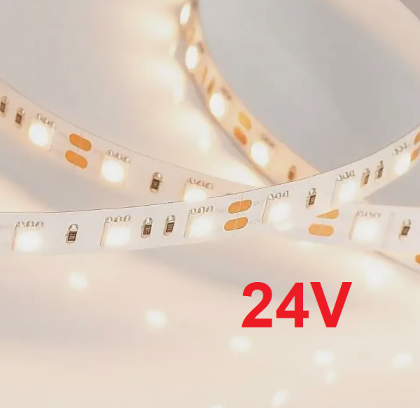 Светодиодная лента герметичная Ecola 24V 14.4W/m 60Led/m IP65 4200K 1080Lm/m PROSMD5050 P5DV14ESB (цена за 1м)