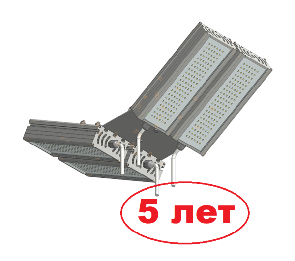 Светодиодный светильник VRN-UN-248Q-G50K67-UV 5000К 39680Лм 248вт Галочка