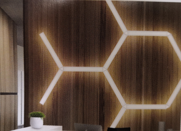 Светильник-коннектор треугольный ДБО-ТР-LINE 10Вт 230В белый NEOX