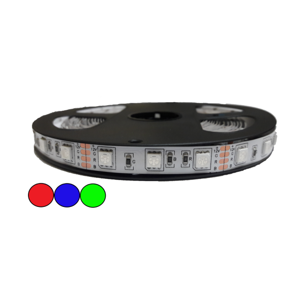 Светодиодная лента герметичная СЛТ-5050-60 IP65 14,4 Вт/м RGB  (цена за 1м)