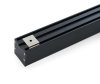 Профиль алюминиевый CAB256 комплект с экраном, 2 загл., 4 креп. 2м, 2000x35х35 черный, Feron