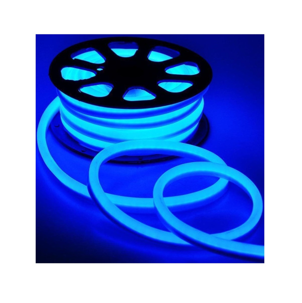 Гибкий неон General LED 9,6W синий сеч 8х16мм IP67 220V (цена за 1м)