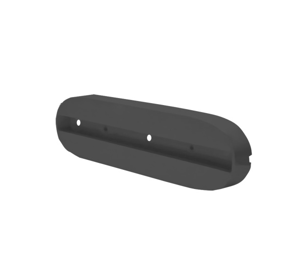 Крепление для светодиодного светильника трекового одиночное (черный)