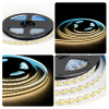 APEYRON/OGM Лента светодиодная 12V 19.2W/m 240led/m IP20 4000К 4K 6720lm/m 5м интер 2835 LSE-266