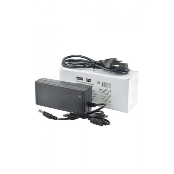 Блок питания с вилкой для светодиодной ленты 12V General 48W